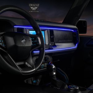 Ford Bronco LED Interior Dash Lighting Kit - ORACLE Lighting - ColorSHIFT Dynamic - Dynamic ColorSHIFT - `21-`25